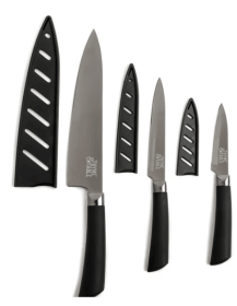 Thyme & Table 3-Piece, Non-Stick Coated High Carbon Stainless Steel Kitchen Knives