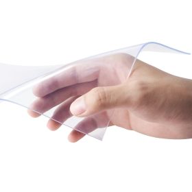 VEVOR Strip Curtain, 82' Length x 8" Width x 0.08" Thickness, Clear PVC Smooth Curtain Strip Door Bulk Roll