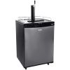 VEVOR Beer Kegerator, Single Tap Draft Beer Dispenser, Full Size Keg Refrigerator With Shelves, CO2 Cylinder, Drip Tray & Rail