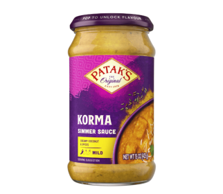 Patak's Korma Simmer Sauce, 15 oz