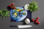 NEW Oyster Plate Glass Cutting Board Decorative Tempered Glass Kitchen Cutting and Serving Board Large Size Chopping Board