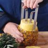 1pc Stainless Steel Pineapple Meat Extractor, Pineapple Knife, Pineapple Core Peeler For Home, Restaurant, Kitchen Utensils, 7.87"Ã—3.94"Ã—3.94"